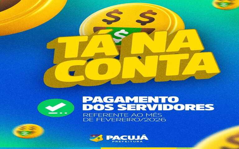 TÁ NA CONTA!